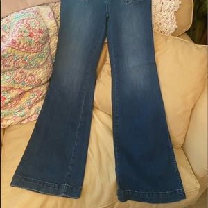 Gap pants wide leg 27r